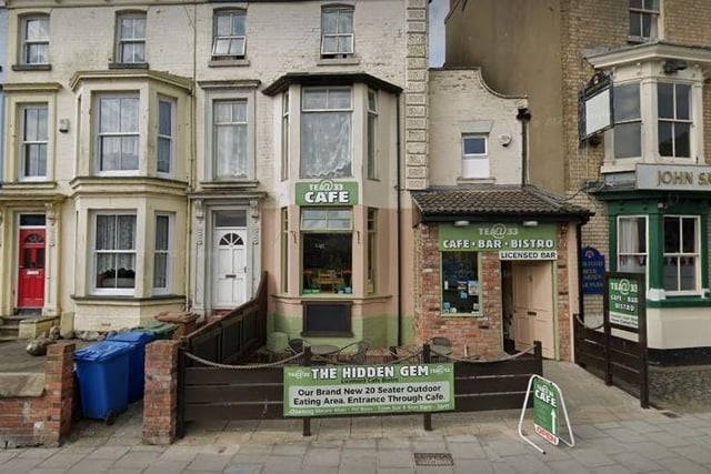 Tea @ 33 is located on Hilderthorpe Road, Bridlington. One Tripadvisor review said "Dropped in for the first time in a while and I’m amazed! So many breakfast options and not just the standard ones. Unreal- will return!"