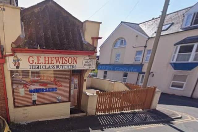 Hewison Butchers, Park Terrace, Whitby. photo: Google Maps