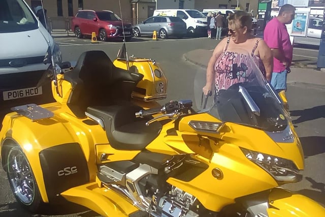 Scarborough's Honda Goldwing Light Display came to town over the weekend.