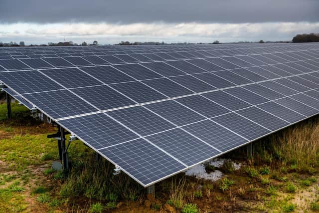 Councillor Samantha Whyte brought forward the motion over solar energy developments.