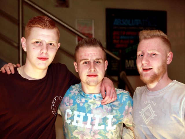 Gingi, Rowett and Sam having a cheeky beer in Bar2B.