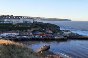 Scenic shot looking across Whitby harbour and out towards Sandsend and Kettleness.
picture: Duncan Atkins