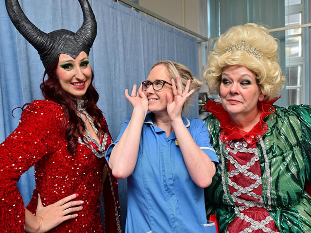 Staff meet the cast