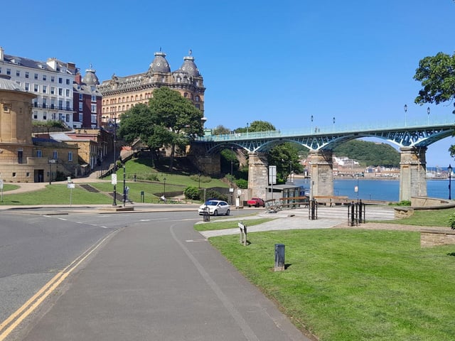A gorgeous view of Scarborough.