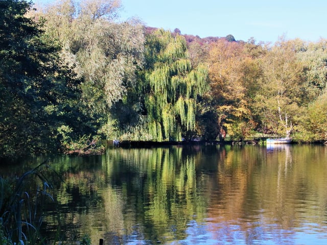 Changing seasons at the Mere.