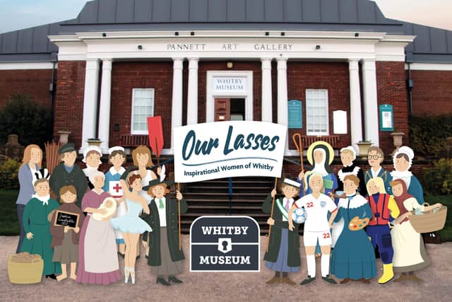 The Our Lasses exhibition of Whitby women is running at Whitby Museum.