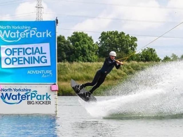 Make a splash and face your fears at one of the largest natural watersports lakes in Europe. Nestled in picturesque countryside, there is a wide range of activities on offer. There are three inflatable Aqua parks to tackle to suit a range of abilities. The fearless can tackle ‘Wipe-out’ and ‘Warrior’ courses while younger children aged 3 – 7 years old can attempt “Splash Kingdom” - a junior version.
Other wet activities are wakeboarding, kayaking, paddleboarding, wild swimming and sailing. Those that prefer dry land thrills can whizz down a breath-taking 250m long zipline descent across the lakes from a 13-metre-high tower, to land in a bed of bark chips or you can try a mental workout to puzzle your way out of escape rooms. There is even an onsite café to refuel afterwards.