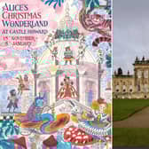 Alice's Christmas Wonderland at Castle Howard will be open from November 15 until December 5. Photos courtesy of Simon Hulme/ Castle Howard.