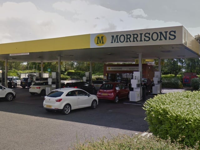 Unleaded petrol is 168.9p per litre and diesel is 182.9p per litre.