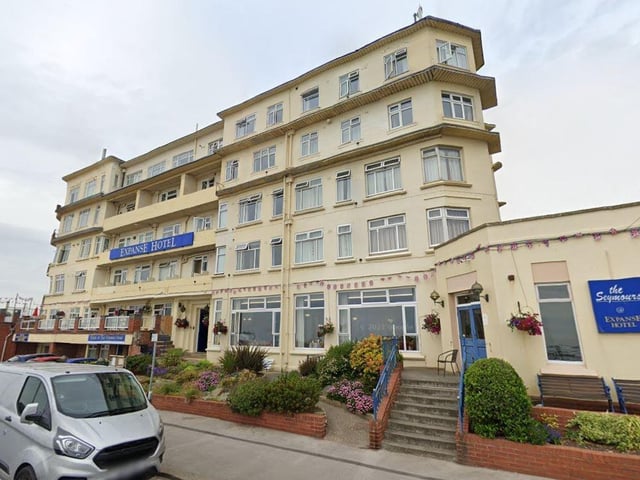 Expanse Restaurant is located on North Marine Drive, Bridlington. One Tripadvisor review said "The service is a seamless process of excellence. The view from the restaurant when having breakfast is a joy to behold, with the sun shimmering across the bay, and through into the Restaurant Window."