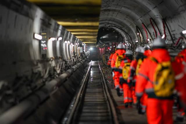 The record-breaking underground tunnel at the Woodsmith Mine - Image: Ian Forsyth