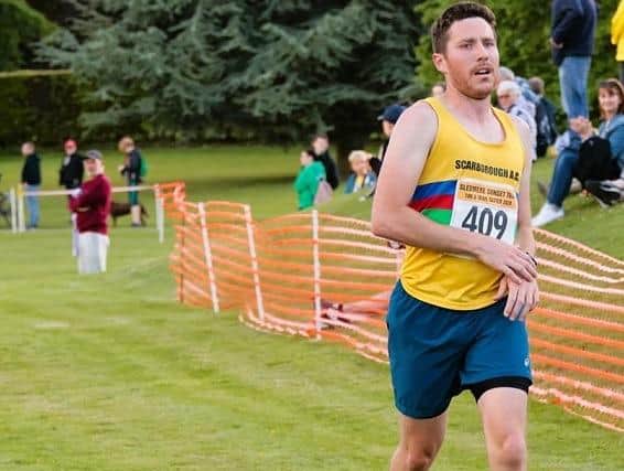 Robbie Preston was the first Scarborough AC runner home at the Dalby Dash, and also the Fastest Male at thein the SAC Summer Handicap.