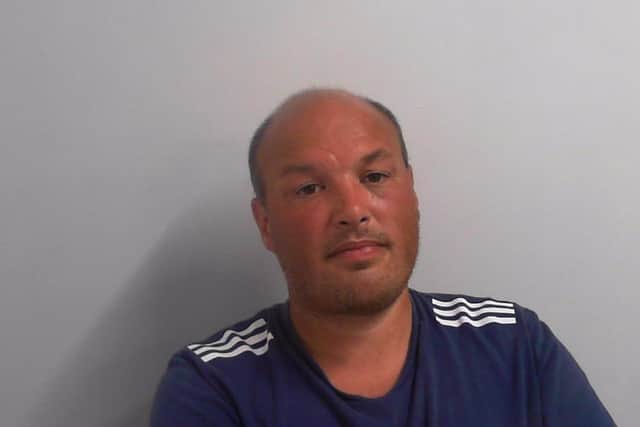 Dennis Reynolds was jailed for eight months for the burglary