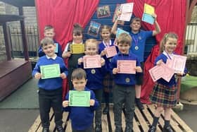 Gifted pupils from St Hedda’s Catholic Primary School in Egton Bridge came away with an impressive haul of prizes after showcasing their talents in the Eskdale Festival of the Arts.
