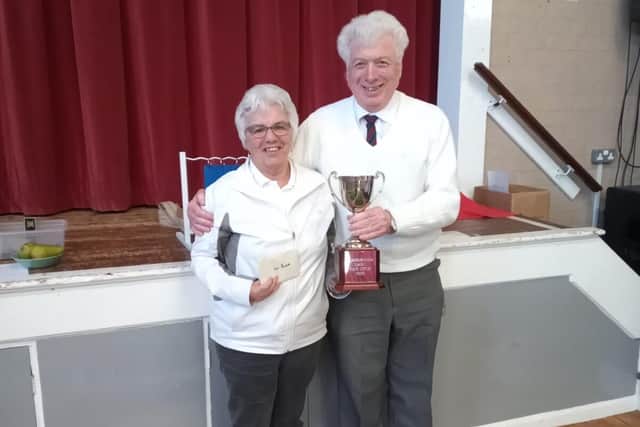 "Last Ditch" Pairs winners - Elaine & Arthur