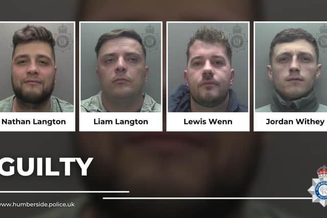 Four members of an organised crime group pleaded guilty at Hull Crown Court.