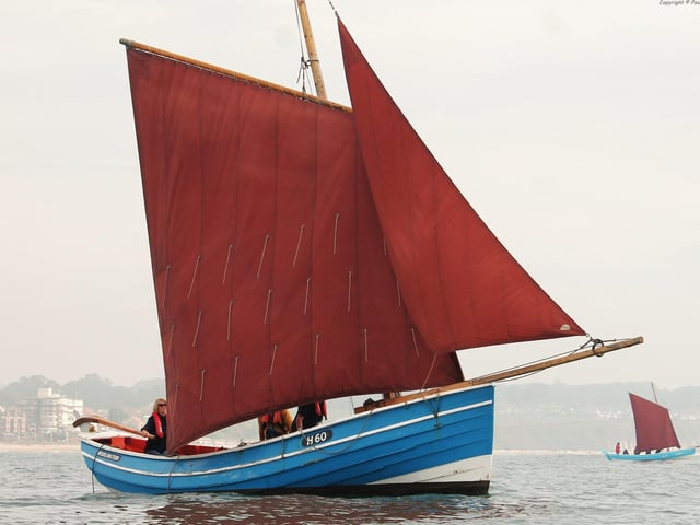 Imperialist and Kathleen in Bridlington Bay.
