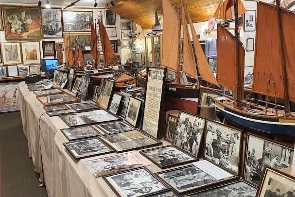 Hundreds of fascinating exhibits at Staithes Museum.