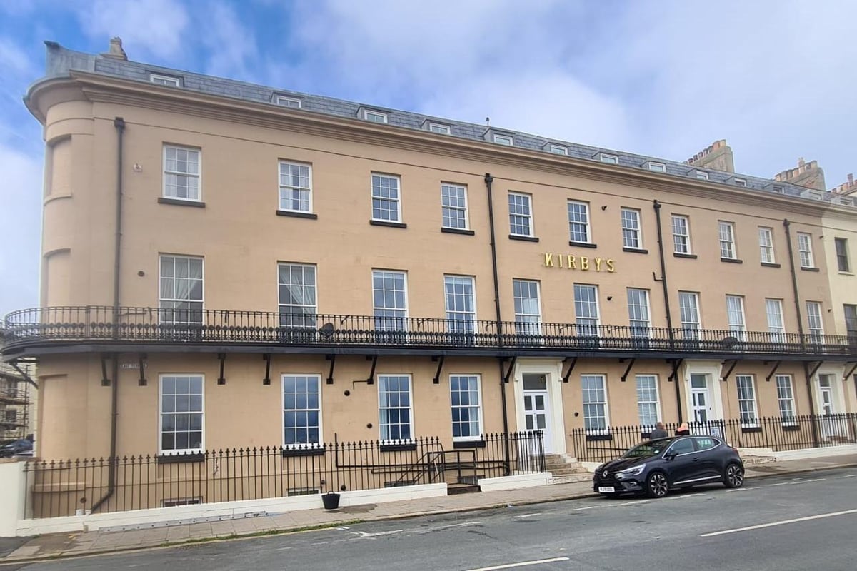 External Facelift of Prominent Kirbys Building on Whitby West Cliff...