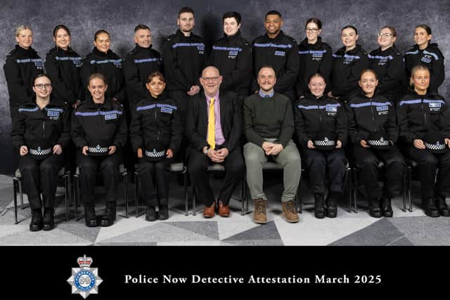 The 17 trainees are part of the force’s Criminal Investigation Department.