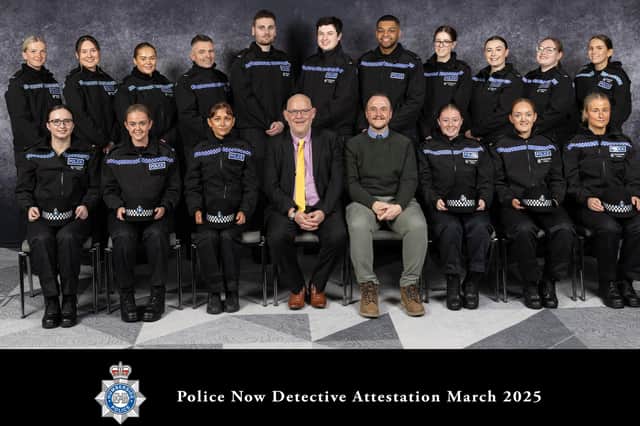 The 17 trainees are part of the force’s Criminal Investigation Department.