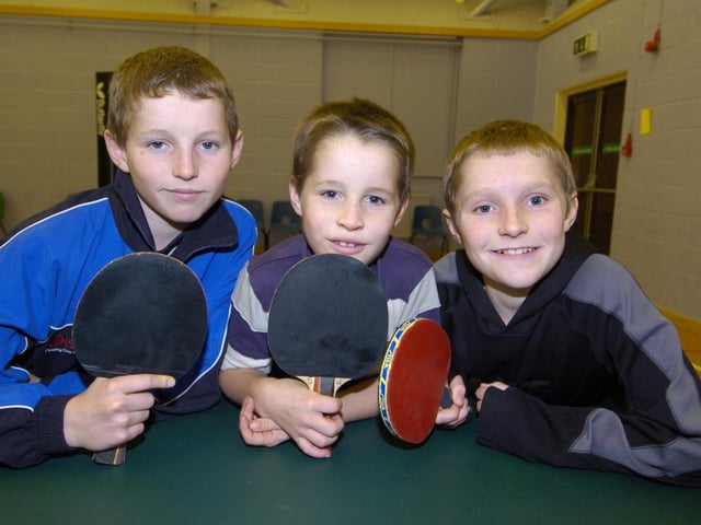 Pindar School B (l to r): Steven Woodhead, Jonathan Woodhead and Daniel Woodhead