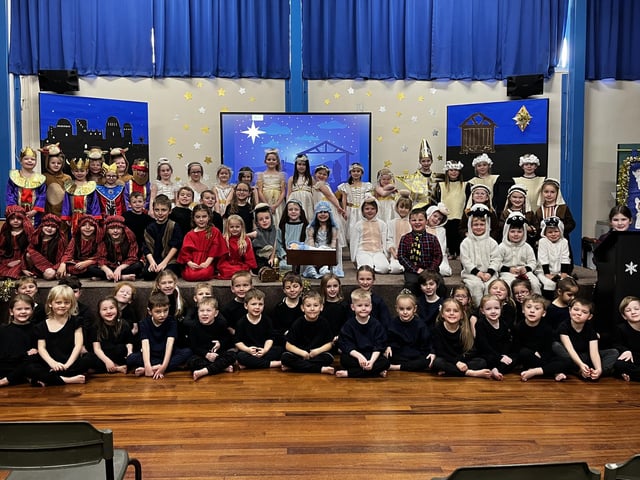 East Ayton School nativity.