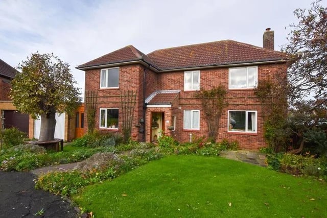 This four bedroom and two bathroom detached house is for sale with Henderson's Estate Agents with a guide price of £449,950.