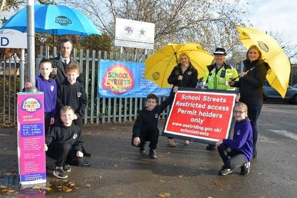 'School Streets' aims to reduce traffic congestion outside schools while encouraging active travel, and has been a success at Bridlington's Quay Academy.
