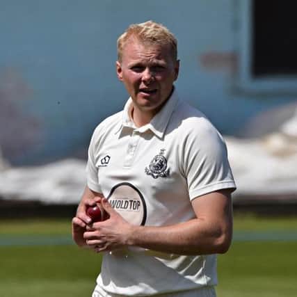Sam Carver is staying on as the Scarborough CC 2nds skipper