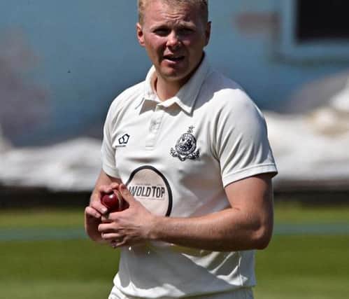 Sam Carver is staying on as the Scarborough CC 2nds skipper