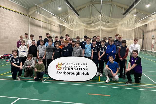 Over 50 juniors were at the MCC hub's first session at Bramcote Sports Centre in Scarborough on Thursday night. The first of a series of Ten Coaching sessions this winter.