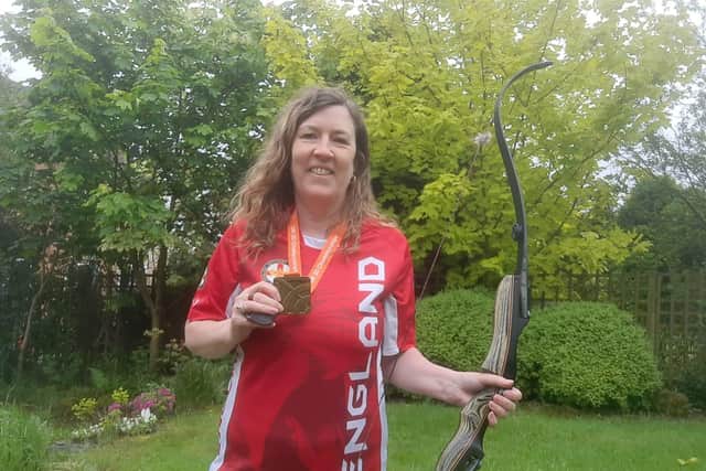 Scarborough archery star Sarah Monteith successfully defended her British 3D Championship crown.