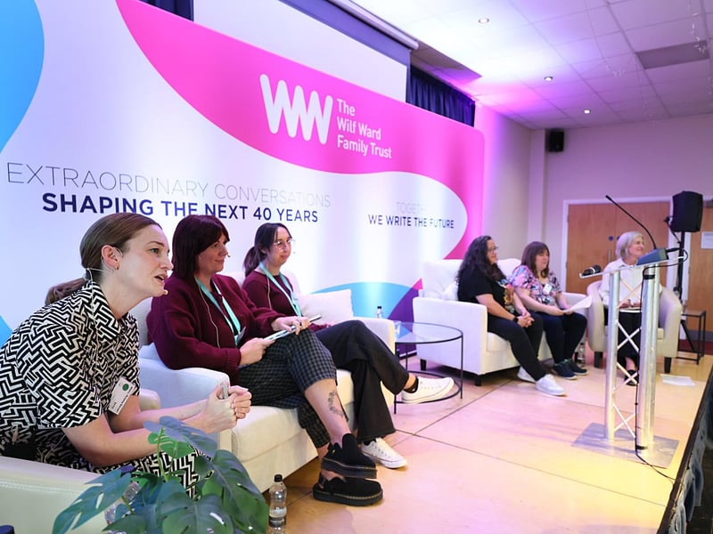 The panels included participants with lived experience, representatives from other organisations, health professionals, and others. Photo: Richard Ponter