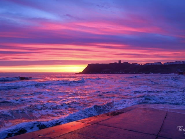 A pastel sky.