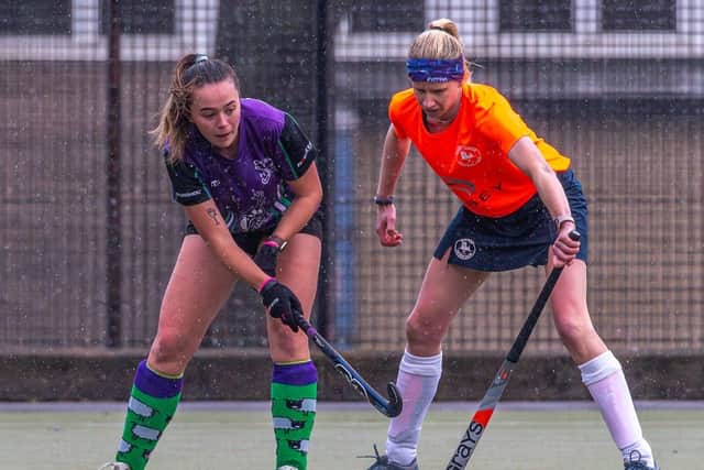 Whitby Ladies and Danby battled it out in a goalless derby on Saturday. Photo by Brian Murfield