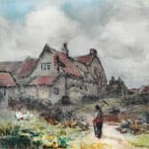 Bay Ness Farm 1919, by J Ulric Walmsley.