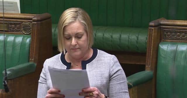 Alison Hume MP presents Halifax conversion petition to Parliament. 11.03.25