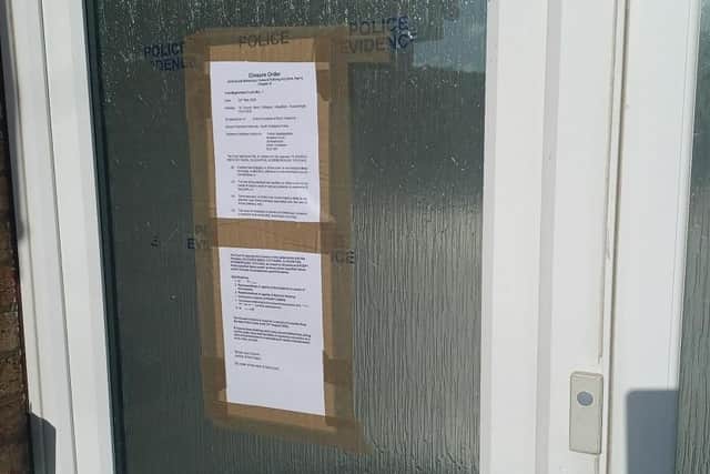 The full closure order is in effect for the next three months