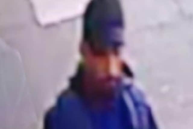 North Yorkshire Police would like to speak with this man regarding the burglary.