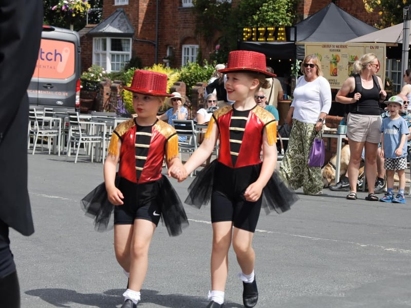 Circus-themed fun at the Scalby Fair. photo: Abbygail Harden