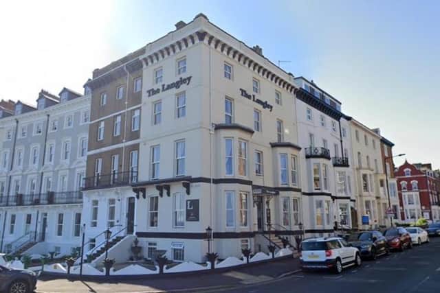 The Langley hotel, Whitby. 16 Royal Crescent