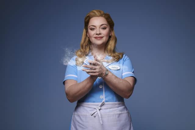 Carrie Hope Fletcher as Jenna leads the cast of Waitress