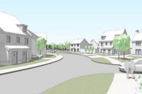 Proposed Mountby development, Cayton.