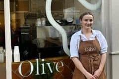 Katie Lawson from Olive Italian cafe, Bar Street, Scarboroughh