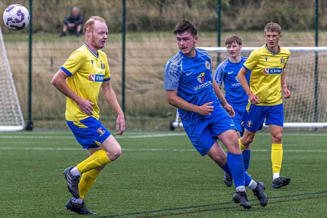 Jack McLoughlin in action for the home side. Photo by Brian Murfield