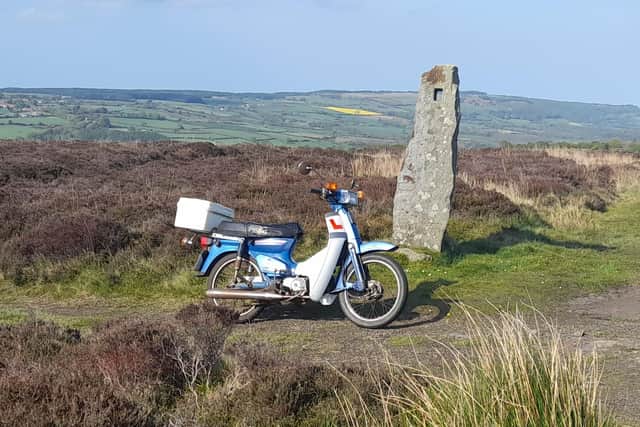 North Yorkshire Police are appealing for information after a motorbike was stolen near Whitby.