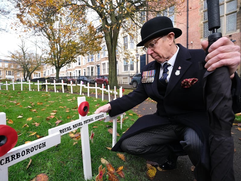 Planting of the Crosses ceremony at Alma Square.