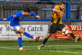 Whitby Town lost 2-0 at home to Morpeth Town. Photo by Brian Murfield