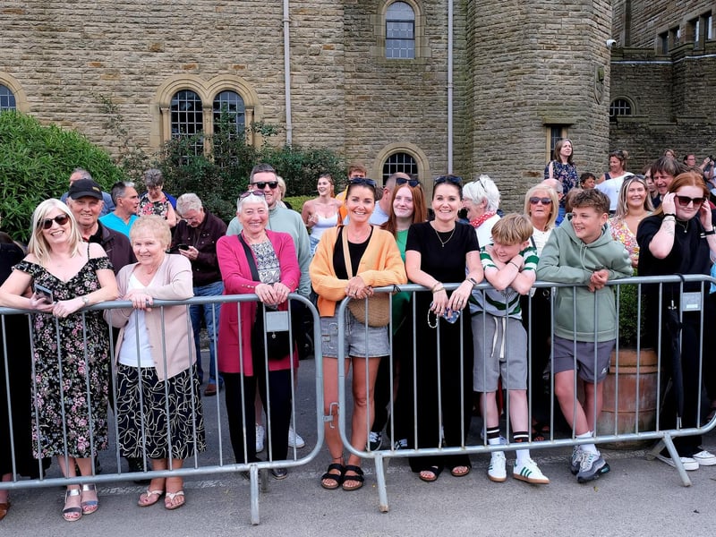 Families look forward to the students arriving.